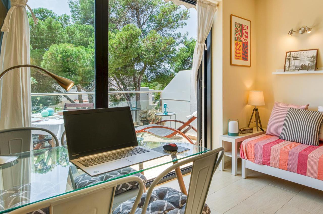 Atico Playa Santandria Con Piscina Y Wifi Villa Ciutadella  Kültér fotó