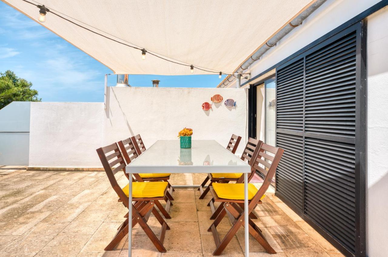 Atico Playa Santandria Con Piscina Y Wifi Villa Ciutadella  Kültér fotó